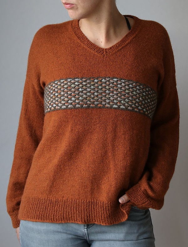 Вязание пуловера Rosean | Модели, Узоры вязанных свитеров, Летнее вязание